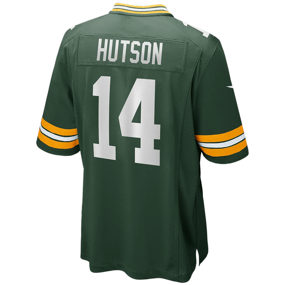 Zennovawear Don Hutson Green Bay Packers Game Retired Player Jersey - Green