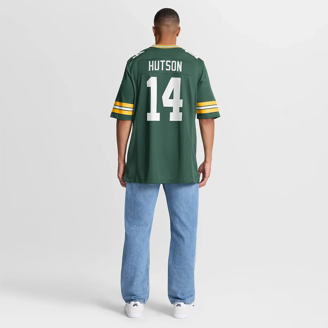 Zennovawear Don Hutson Green Bay Packers Retired Player Jersey - Green