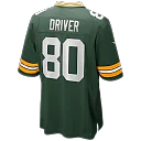Zennovawear Donald Driver Green Bay Packers Game Retired Player Jersey - Green