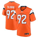 Zennovawear Dondrea Tillman Denver Broncos Team Game Jersey - Orange