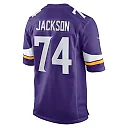 Zennovawear Donovan Jackson Minnesota Vikings Game Player Jersey - Purple