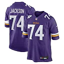 Zennovawear Donovan Jackson Minnesota Vikings Game Player Jersey - Purple