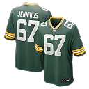 Zennovawear Donovan Jennings Green Bay Packers Team Game Jersey - Green