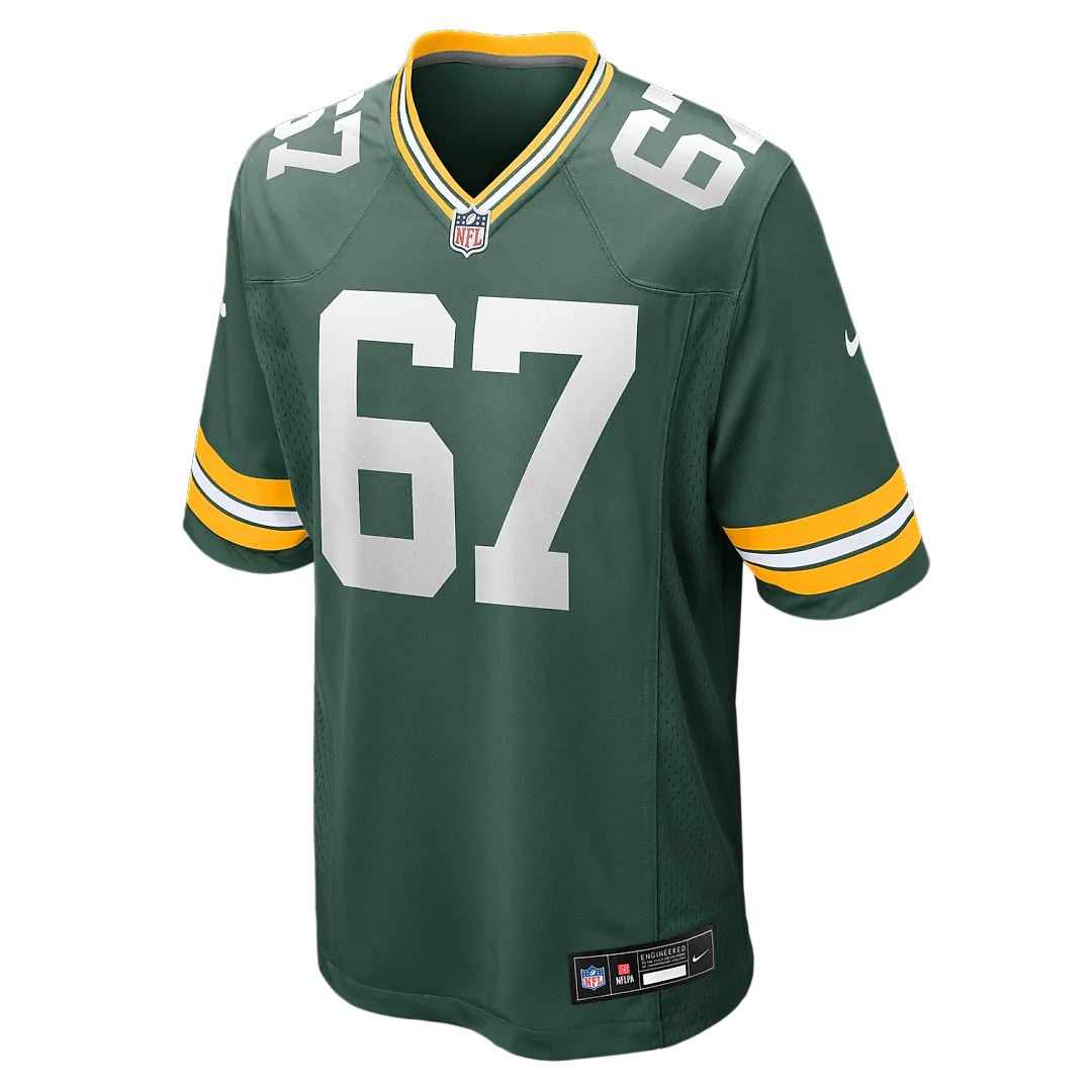 Zennovawear Donovan Jennings Green Bay Packers Team Game Jersey - Green