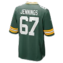 Zennovawear Donovan Jennings Green Bay Packers Team Game Jersey - Green