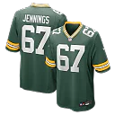 Zennovawear Donovan Jennings Green Bay Packers Team Game Jersey - Green
