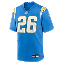 Zennovawear Donte Jackson Los Angeles Chargers Team Game Jersey - Powder Blue