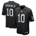 Zennovawear Dont'e Thornton Jr. Las Vegas Raiders Team Game Jersey - Black