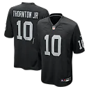 Zennovawear Dont'e Thornton Jr. Las Vegas Raiders Team Game Jersey - Black