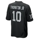 Zennovawear Dont'e Thornton Jr. Las Vegas Raiders Team Game Jersey - Black