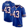 Zennovawear Dorian Strong Buffalo Bills Team Game Jersey - Royal