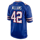 Zennovawear Dorian Williams Buffalo Bills Home Game Jersey - Royal