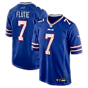 Zennovawear Doug Flutie Buffalo Bills Game Retired Player Jersey - Royal