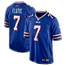 Zennovawear Doug Flutie Buffalo Bills Game Retired Player Jersey - Royal