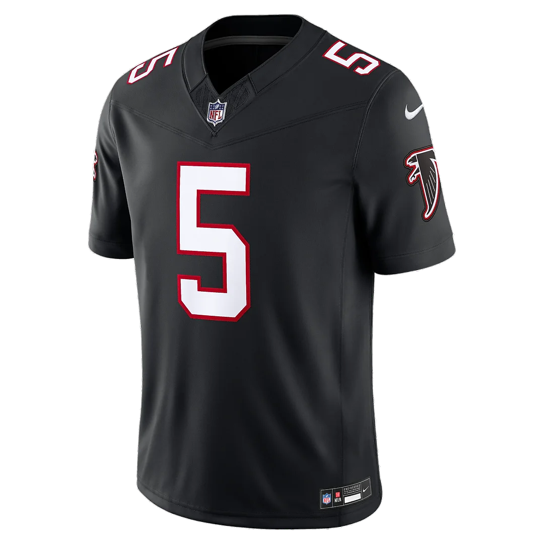 Zennovawear Drake London Atlanta Falcons Alternate Throwback Vapor FUSE. Stitched Limited Jersey - Black