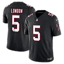 Zennovawear Drake London Atlanta Falcons Alternate Throwback Vapor FUSE. Stitched Limited Jersey - Black