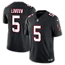 Zennovawear Drake London Atlanta Falcons Alternate Throwback Vapor FUSE. Stitched Limited Jersey - Black