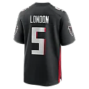 Zennovawear Drake London Atlanta Falcons Player Game Jersey - Black