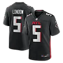 Zennovawear Drake London Atlanta Falcons Player Game Jersey - Black