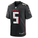 Zennovawear Drake London Atlanta Falcons Player Game Jersey - Black