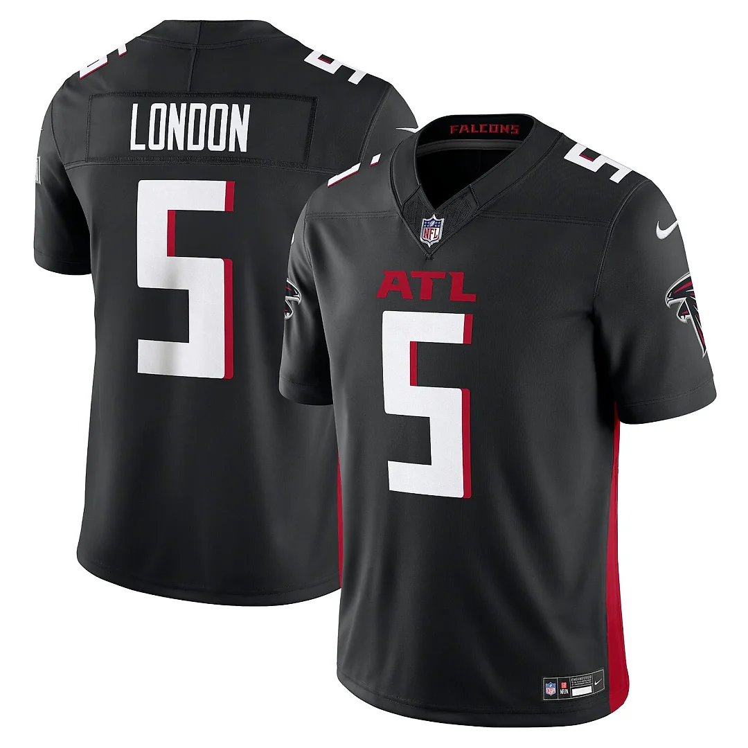 Zennovawear Drake London Atlanta Falcons Vapor FUSE. Limited Jersey - Black
