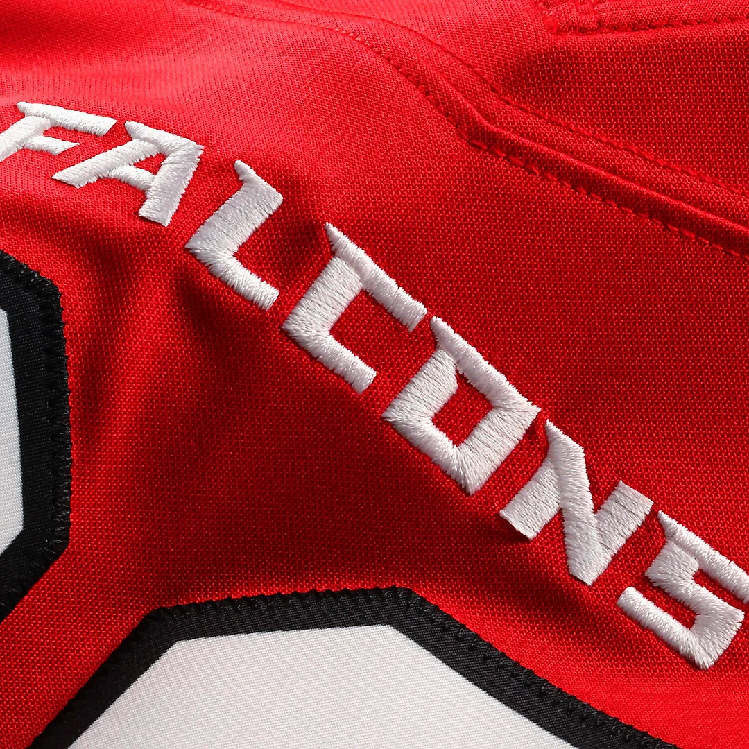 Zennovawear Drake London Atlanta Falcons Team Vapor FUSE. Stitched Limited Jersey - Red