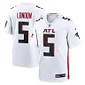 Zennovawear Drake London Atlanta Falcons Away Game Player Jersey - White