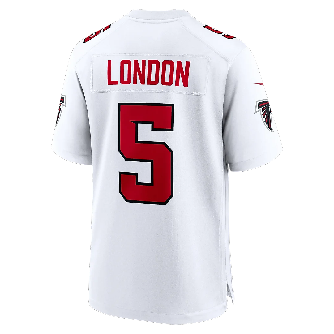 Zennovawear Drake London Atlanta Falcons Game Jersey - White