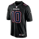 Zennovawear Drake Maye New England Patriots Fashion Game Jersey - Carbon Black