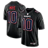 Zennovawear Drake Maye New England Patriots Fashion Game Jersey - Carbon Black