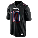 Zennovawear Drake Maye New England Patriots Game Jersey - Carbon Black