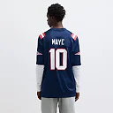 Zennovawear Drake Maye New England Patriots Player Game Jersey - Navy