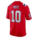 Zennovawear Drake Maye New England Patriots Player Game Jersey - Red