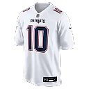 Zennovawear Drake Maye New England Patriots Game Jersey - Tundra White