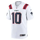 Zennovawear Drake Maye New England Patriots Player Game Jersey - White