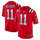 Zennovawear Drew Bledsoe New England Patriots Retired Player Alternate Game Jersey - Red