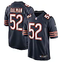 Zennovawear Drew Dalman Chicago Bears Team Game Jersey - Navy