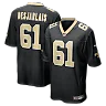 Zennovawear Drew Desjarlais New Orleans Saints Game Player Jersey - Black