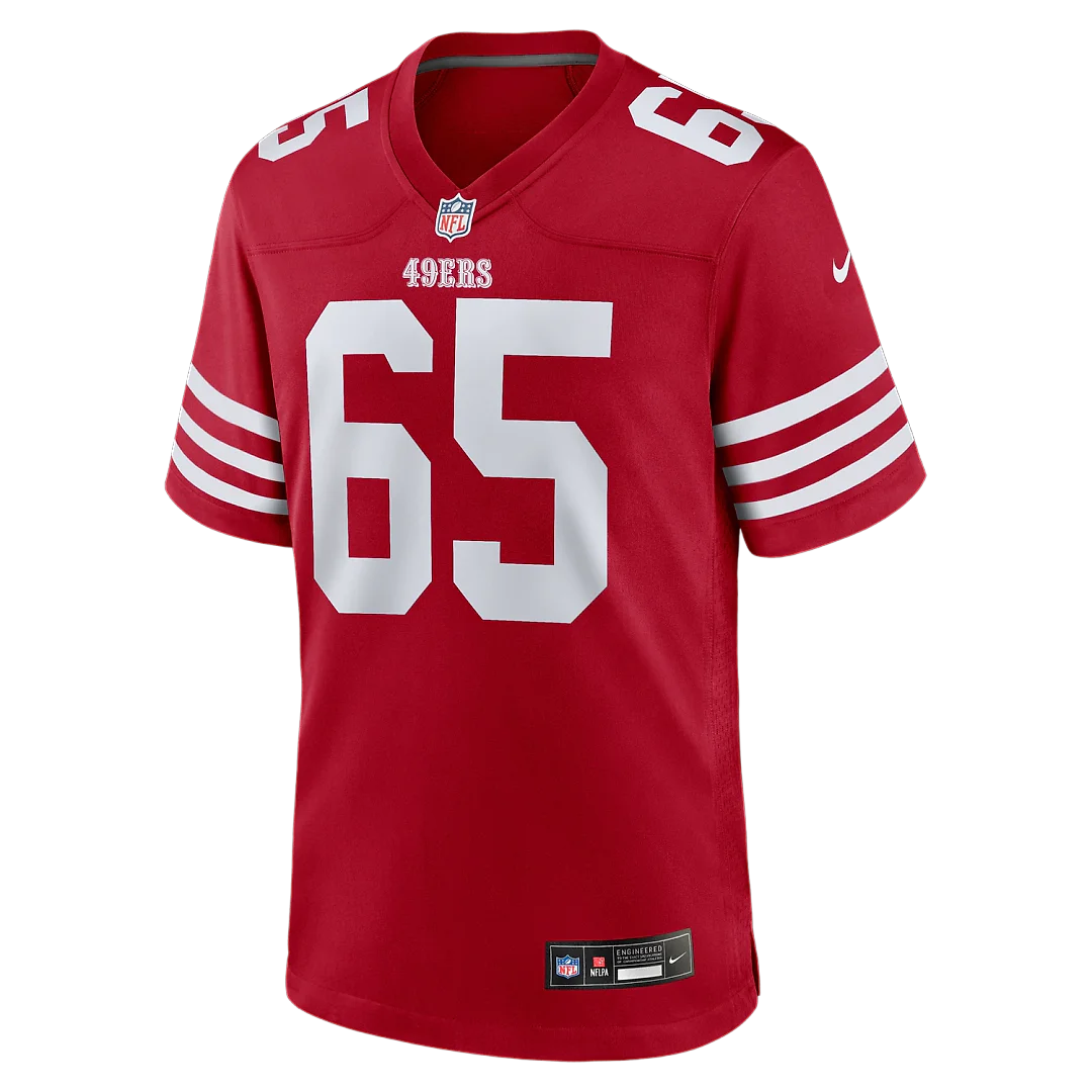 Zennovawear Drew Moss San Francisco 49ers Team Game Jersey - Scarlet