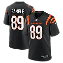 Zennovawear Drew Sample Cincinnati Bengals Game Jersey - Black