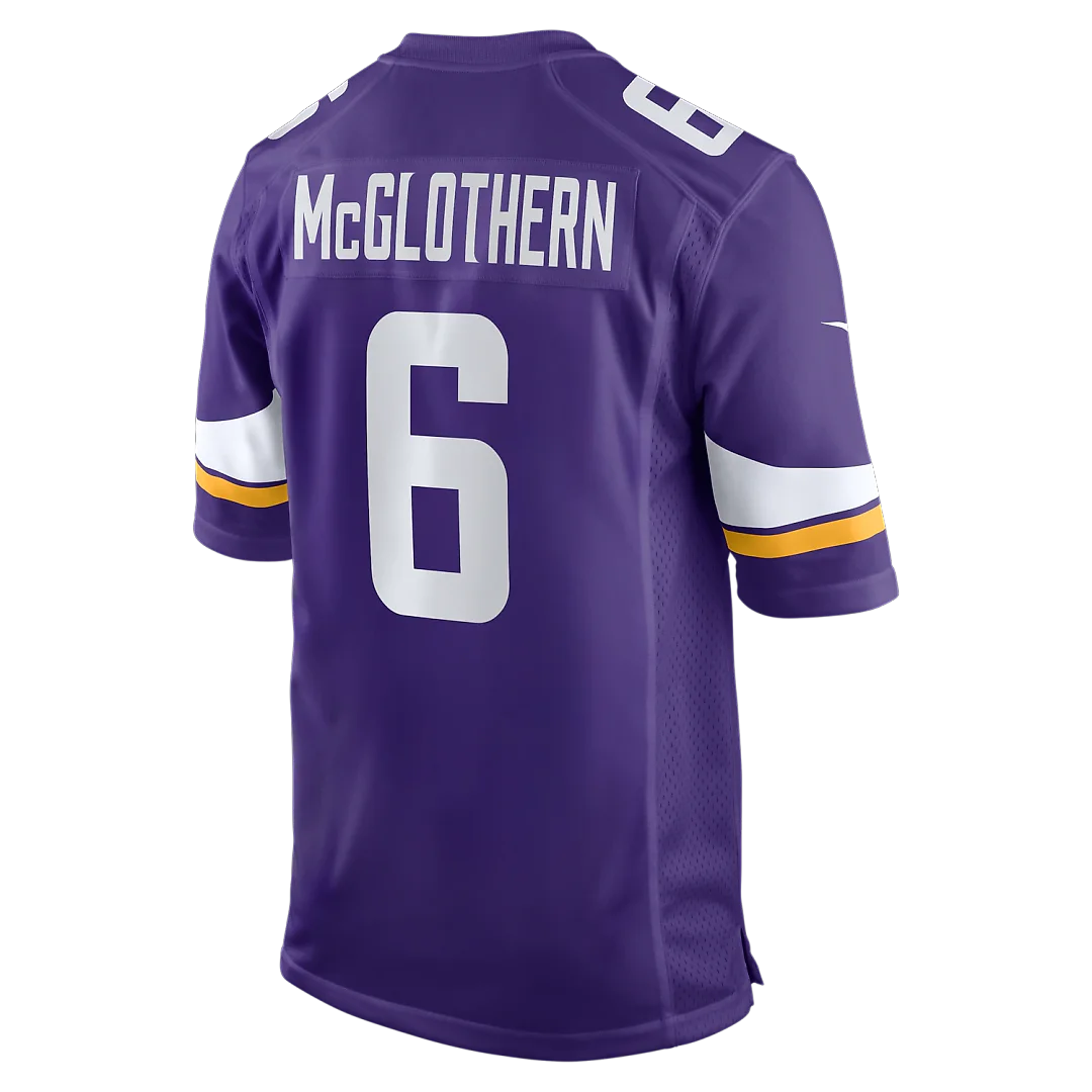 Zennovawear Dwight McGlothern Minnesota Vikings Team Game Jersey - Purple
