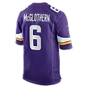 Zennovawear Dwight McGlothern Minnesota Vikings Team Game Jersey - Purple
