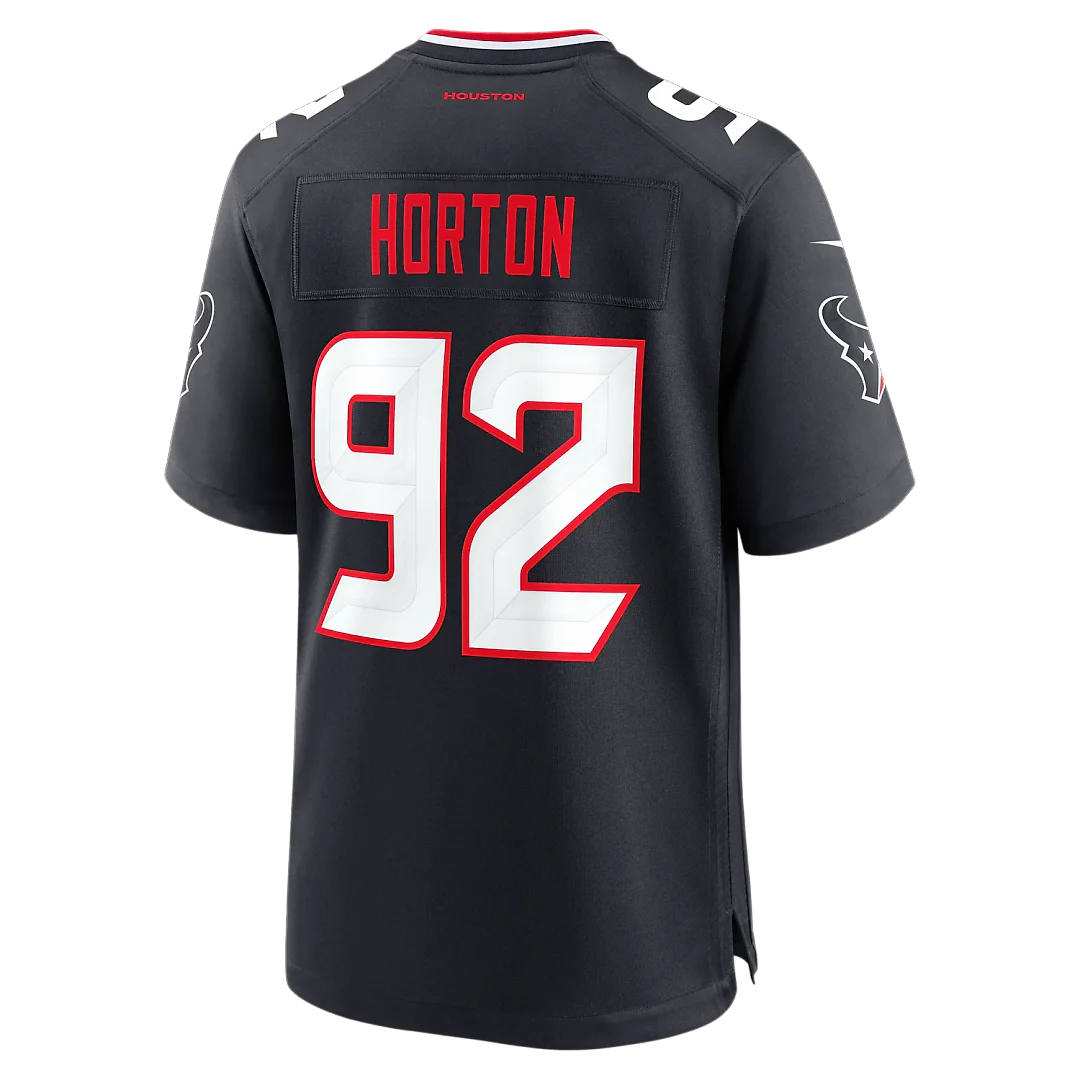 Zennovawear Dylan Horton Houston Texans Team Game Jersey - Navy