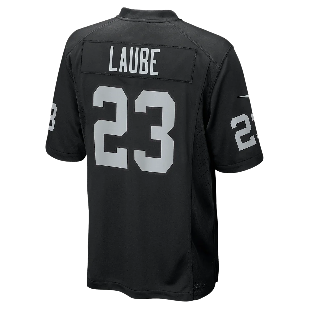 Zennovawear Dylan Laube Las Vegas Raiders Team Game Jersey - Black