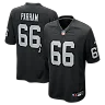 Zennovawear Dylan Parham Las Vegas Raiders Game Player Jersey - Black