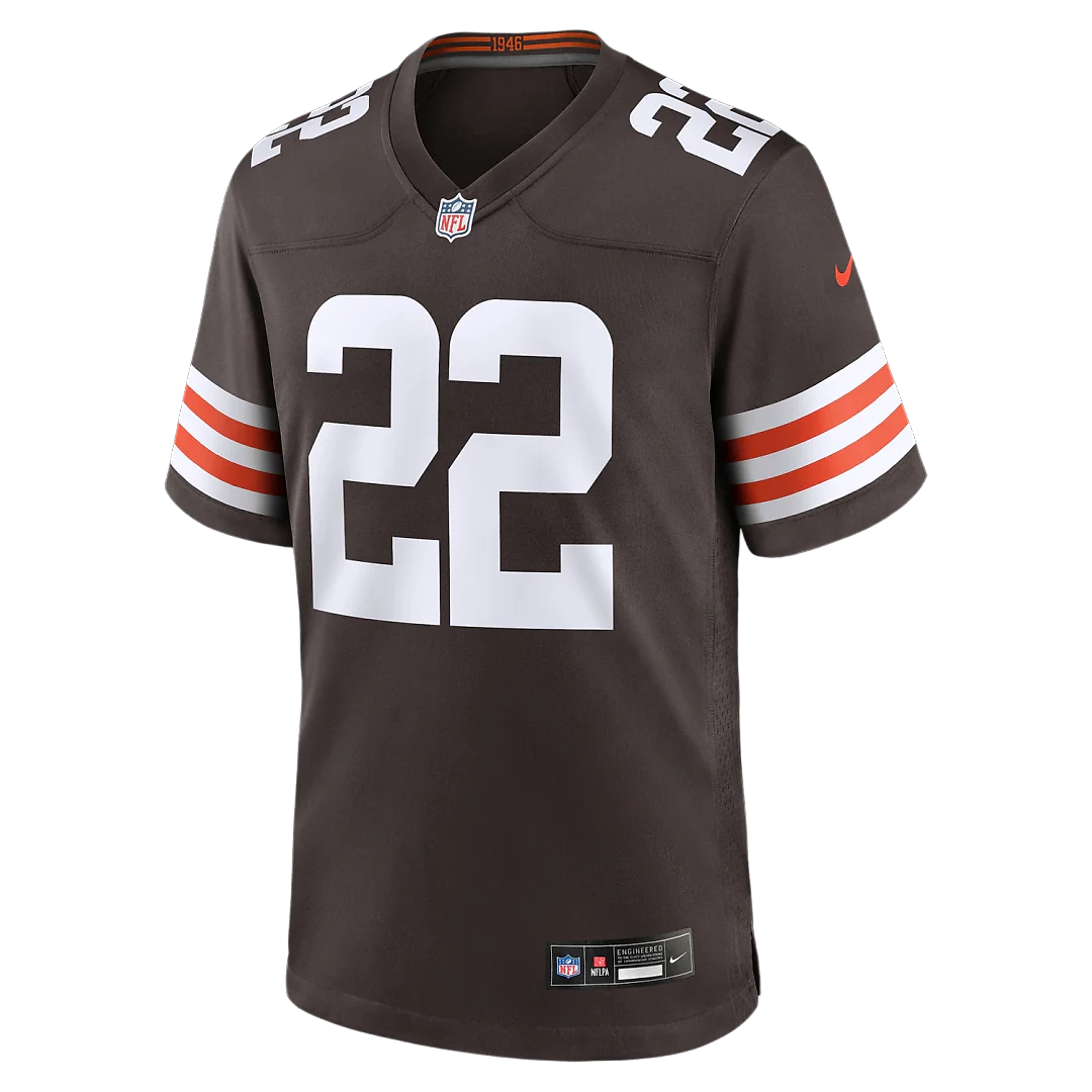 Zennovawear Dylan Sampson Cleveland Browns Team Game Jersey - Brown