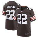 Zennovawear Dylan Sampson Cleveland Browns Team Game Jersey - Brown