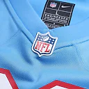 Zennovawear Earl Campbell Tennessee Titans Retired Player Alternate Game Jersey - Light Blue