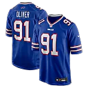 Zennovawear Ed Oliver Buffalo Bills Team Game Player Jersey - Royal