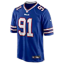 Zennovawear Ed Oliver Buffalo Bills Team Game Player Jersey - Royal